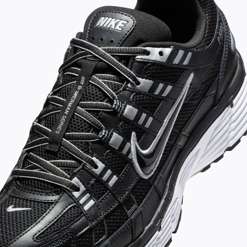 Взуття чоловіче Nike P-6000 black/white/metallic silver/black 5