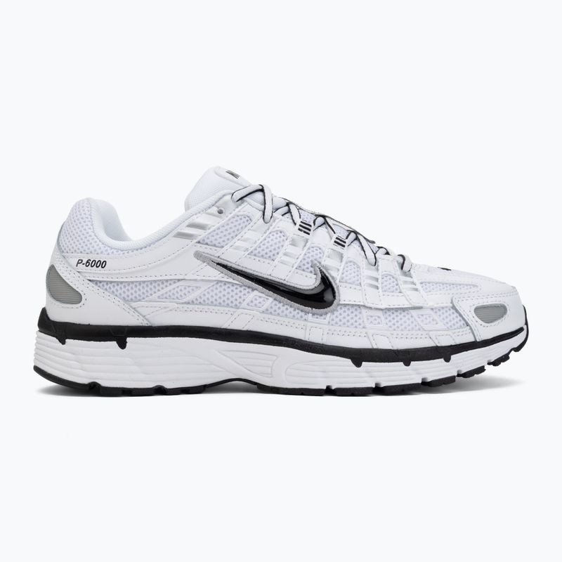 Взуття чоловіче Nike P-6000 white/metallic silver/black/black 2