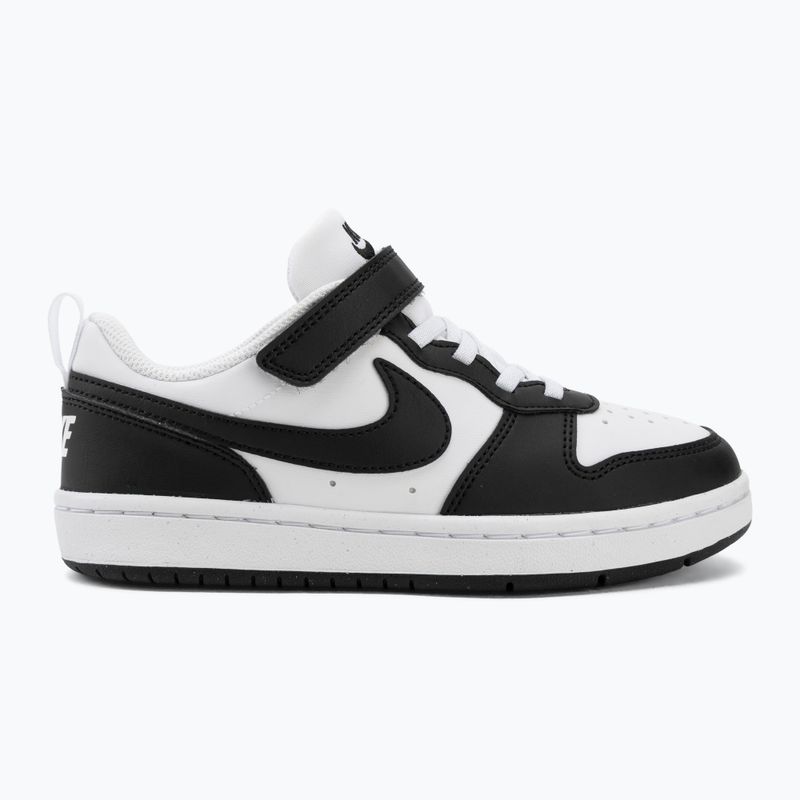 Взуття дитяче Nike Court Borough Low Recraft white/black 2