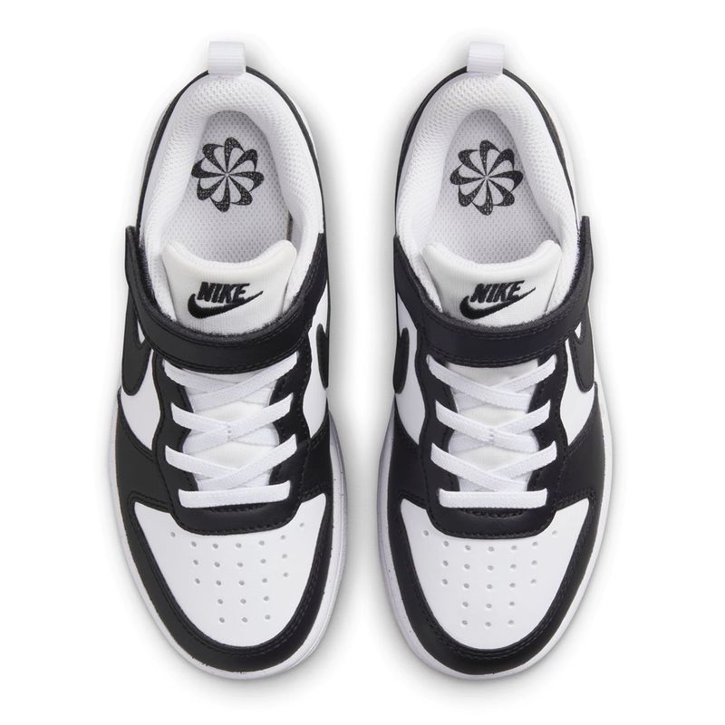 Взуття дитяче Nike Court Borough Low Recraft white/black 4