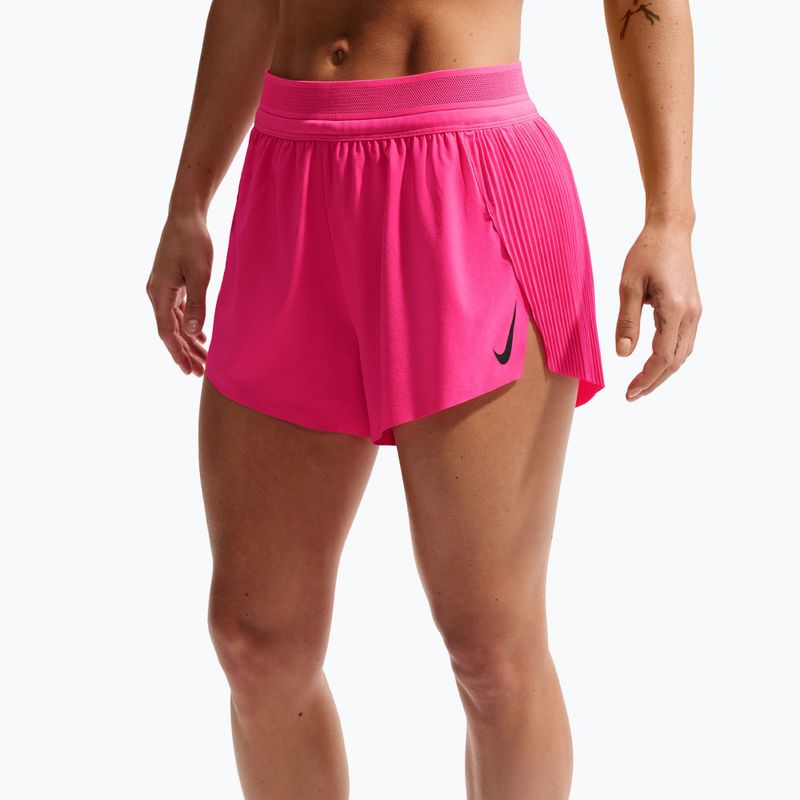 Шорти для бігу жіночі Nike AeroSwift Dri-Fit ADV Mid-Rise 3" hyper pink/black 5