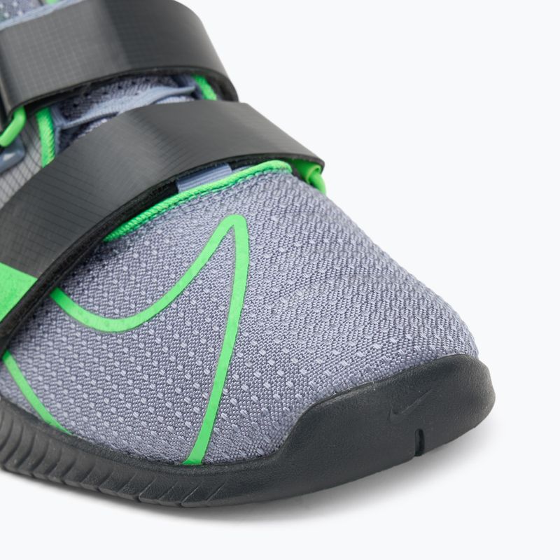 Кросівки для важкої атлетики Nike Romaleos 4 ashen slate/green strike/anthracite 7