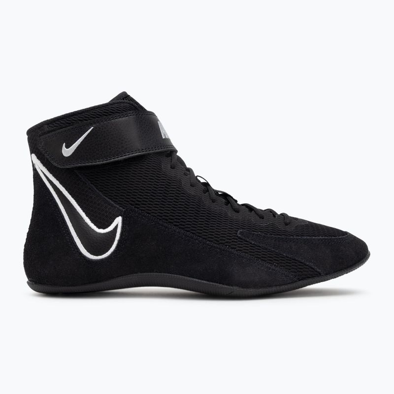 Кросівки борцівські Nike Speedsweep VIII black/white/black/wolf grey 2