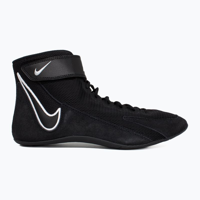 Кросівки борцівські Nike Speedsweep VIII black/white/black/wolf grey