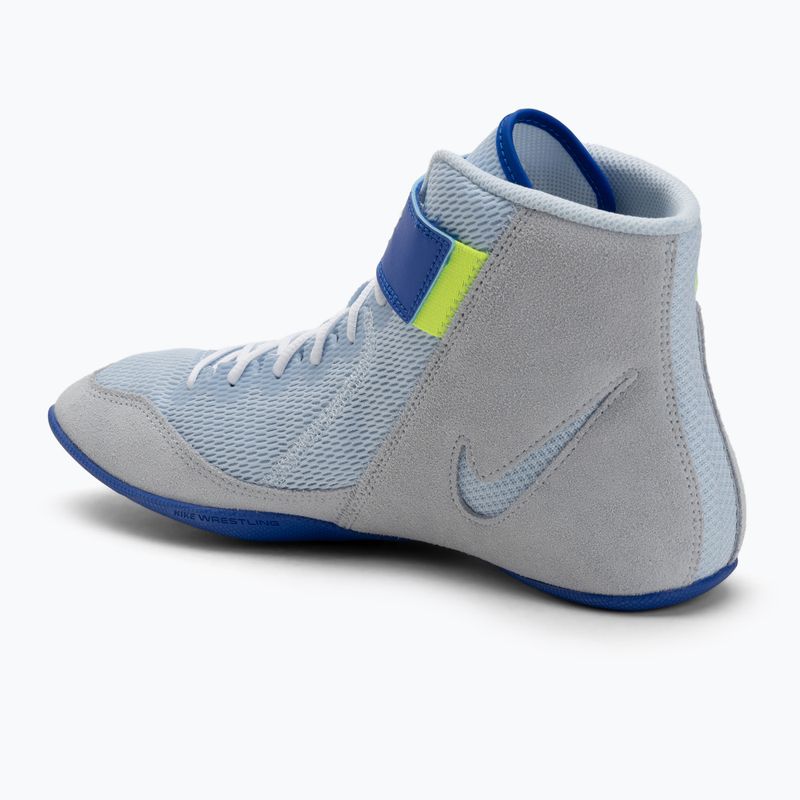 Кросівки борцівські Nike Speedsweep VIII blue tint/hyper royal/lime blast/white 3
