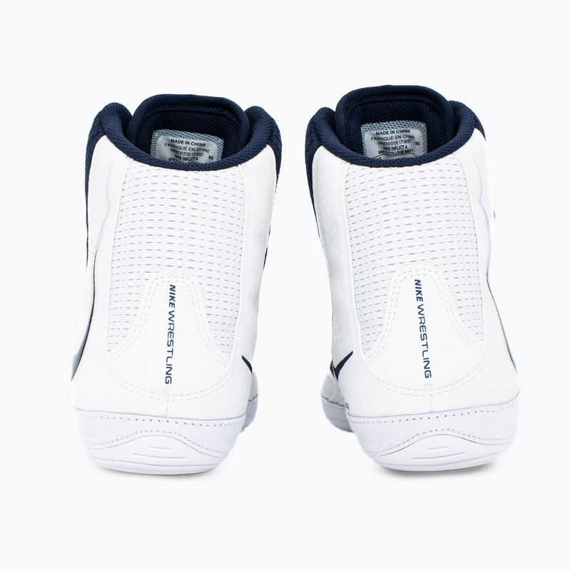 Кросівки борцівські Nike Inflict 4 white/college navy 4