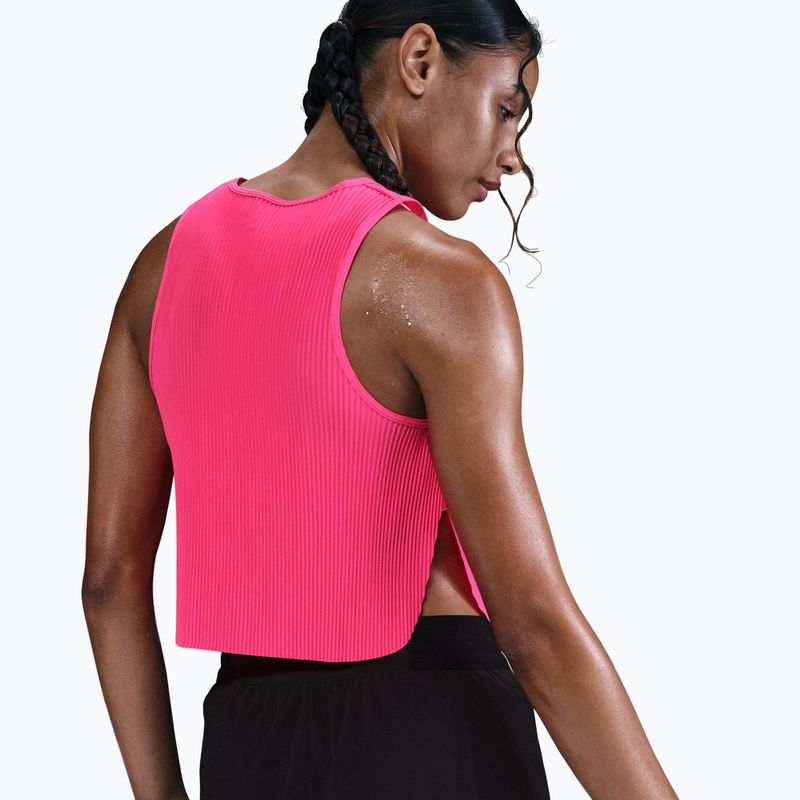 Футболка для бігу жіноча Nike AeroSwift hyper pink/black 5