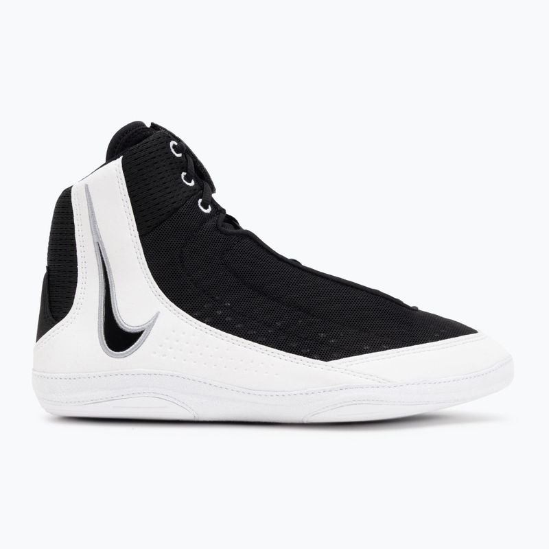 Кросівки борцівські Nike Inflict 4 black/white/wolf grey 2