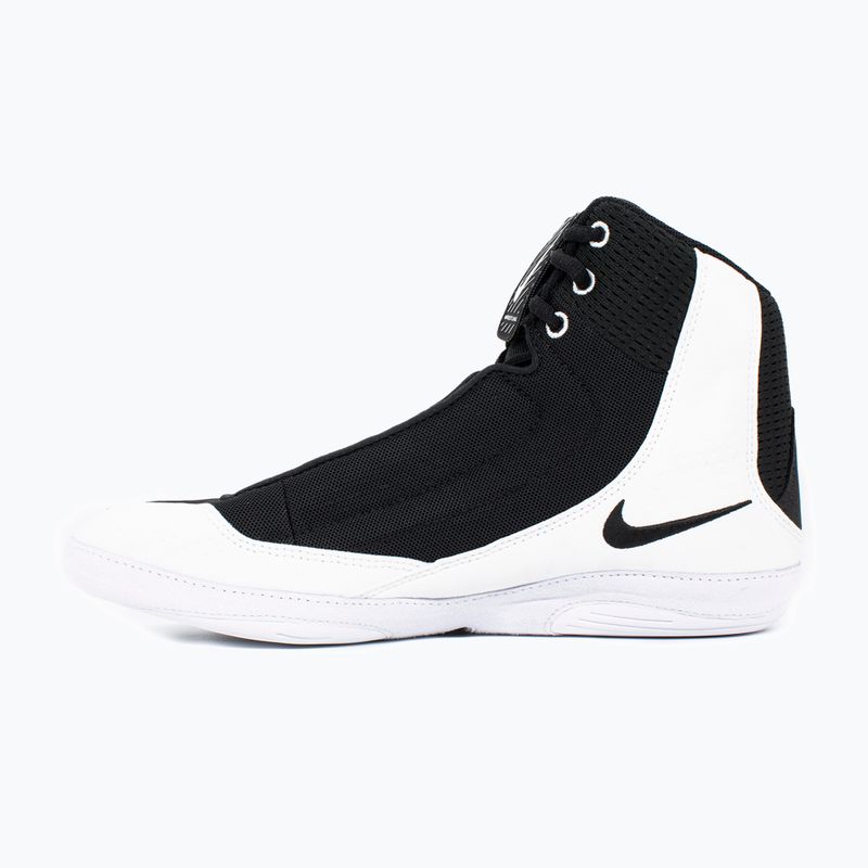 Кросівки борцівські Nike Inflict 4 black/white/wolf grey 2