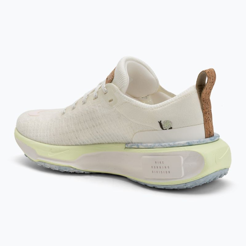 Кросівки для бігу жіночі Nike Invincible 3 sail/pink foam/sail/football grey 3