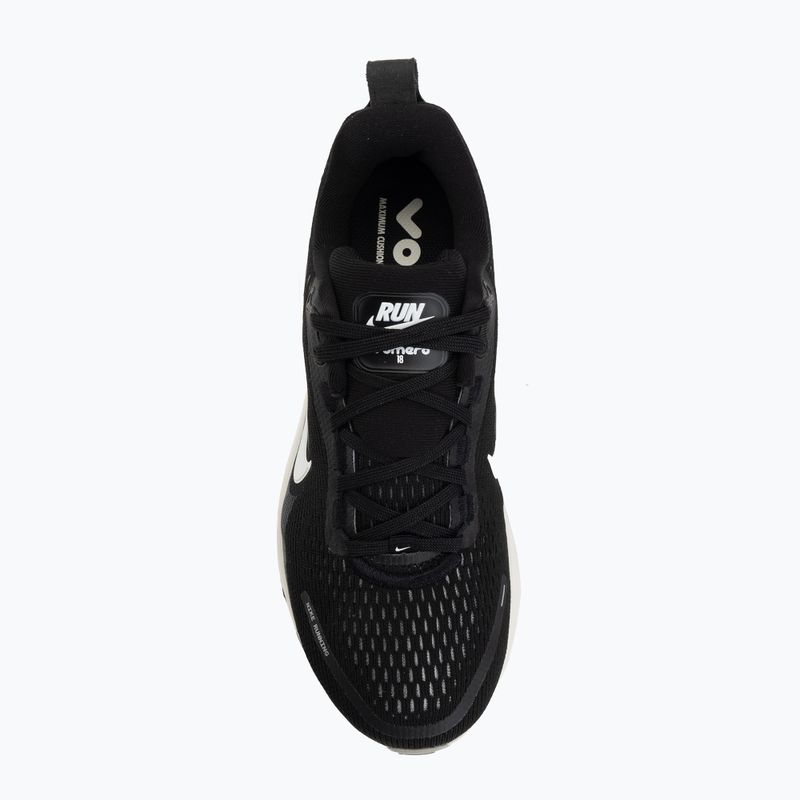 Кросівки для бігу жіночі Nike Vomero 18 black/coconut milk/summit white 5