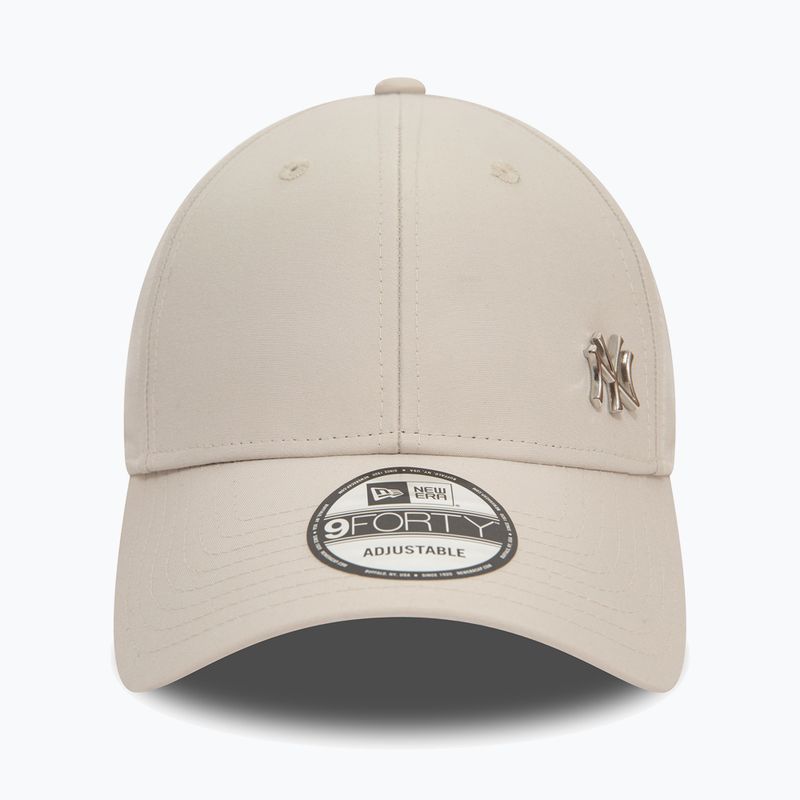 Бейсболка New Era Flawless 9FORTY New York Yankees світло-бежева 3