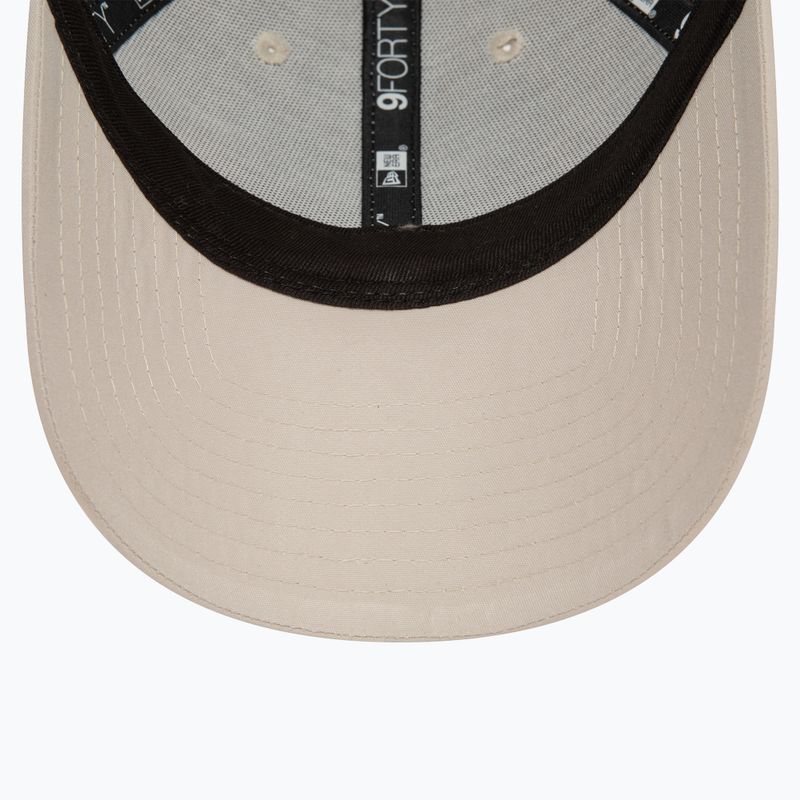 Бейсболка New Era Flawless 9FORTY New York Yankees світло-бежева 5