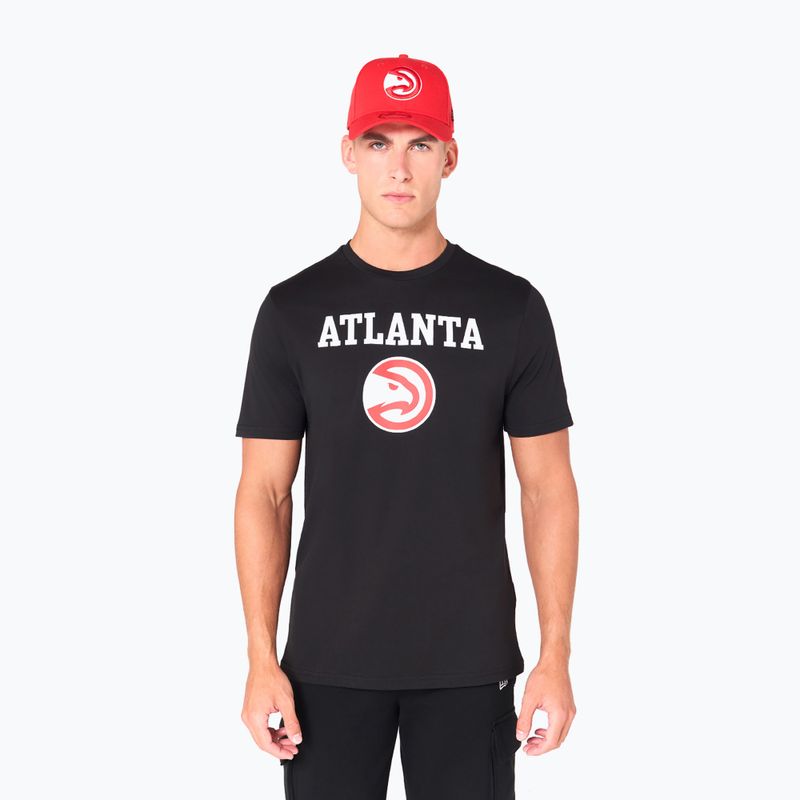 Футболка чоловіча New Era NOS NBA Regular Atlanta Hawks black