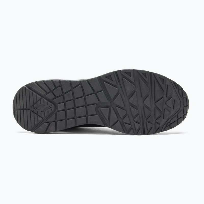 Кросівки жіночі SKECHERS Uno Wedge Hi Steps black/rose gold 4