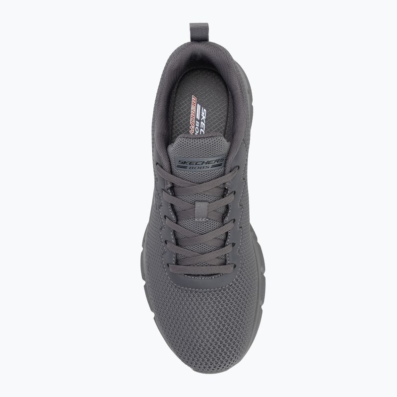 Кросівки чоловічі SKECHERS Bobs B Flex Chill Edge dark grey 5