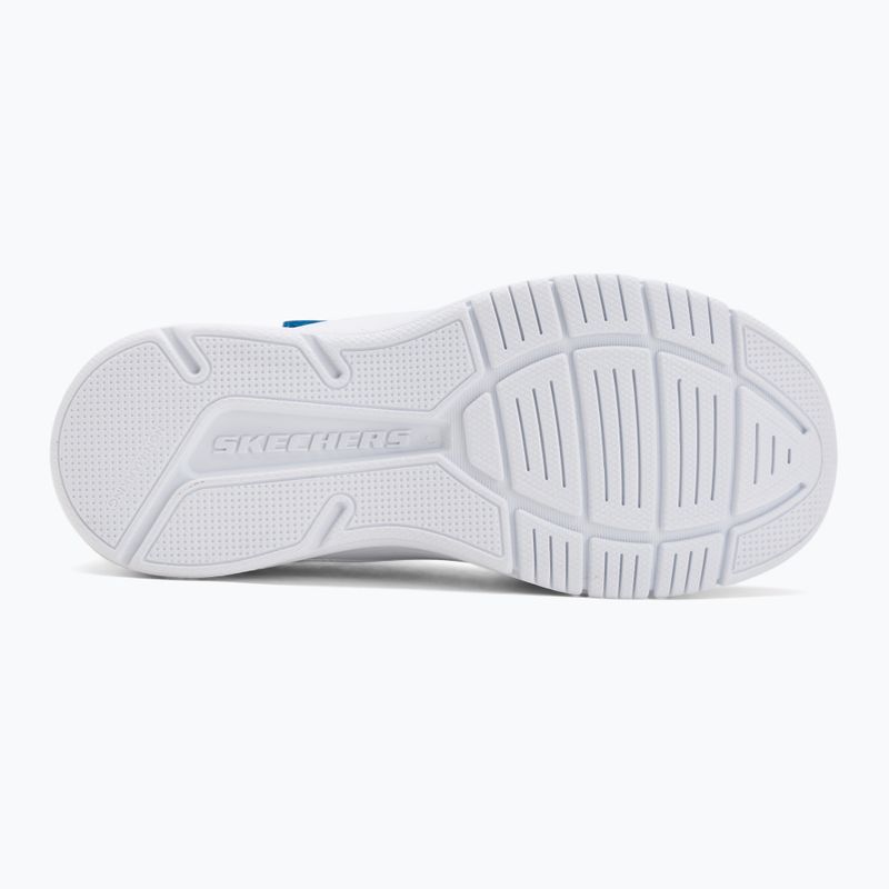 Кросівки дитячі Skechers Microspec Advance blue/lime 4
