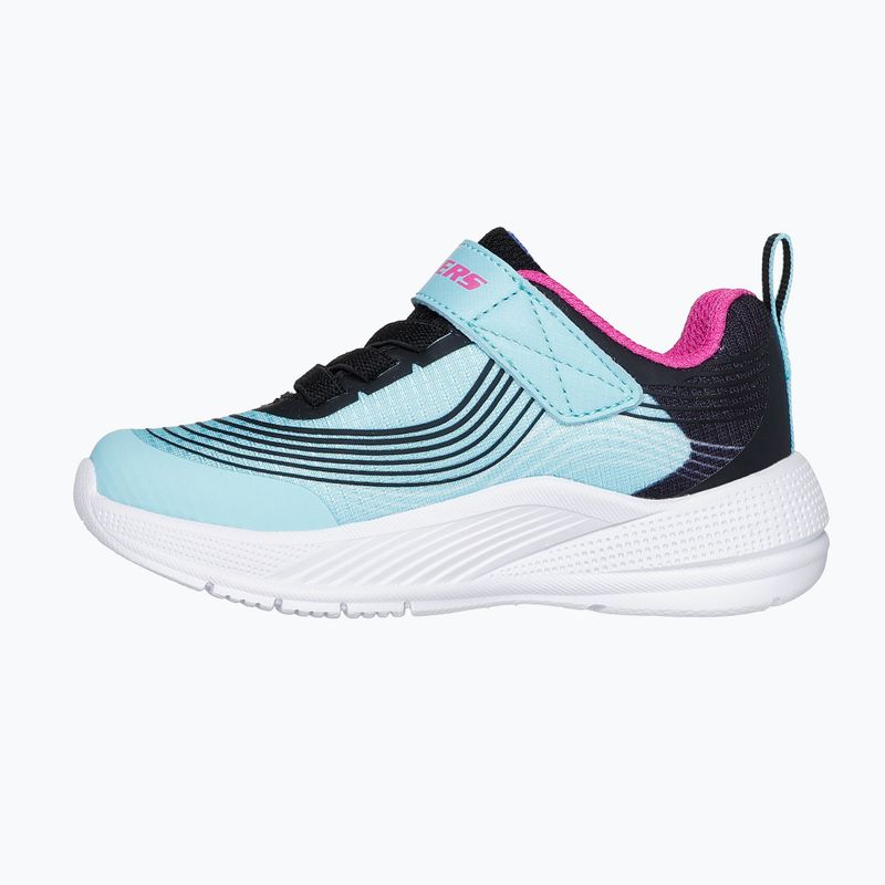 Кросівки дитячі SKECHERS Microspec Advance aqua/purple 3