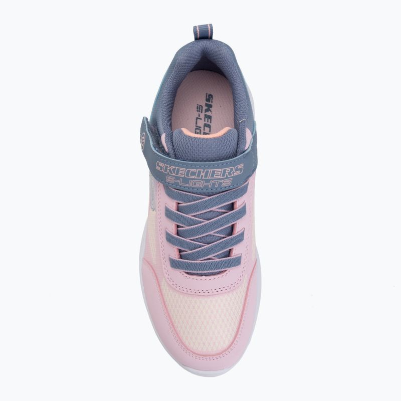 Кросівки дитячі SKECHERS Sola Glow Ombre Deluxe gray 5