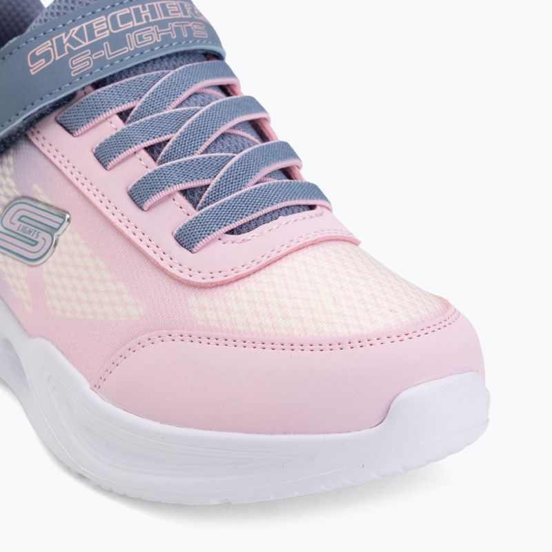 Кросівки дитячі SKECHERS Sola Glow Ombre Deluxe gray 7