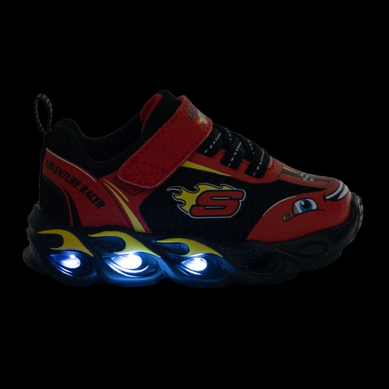 Кросівки дитячі SKECHERS Skechers Thermo-Flash Wheel Buddies red/black 8