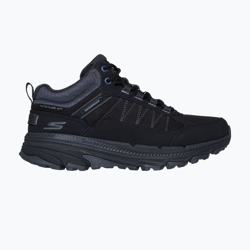 Кросівки жіночі SKECHERS Go Run Trail Altitude 2.0 Cold Creek black/charcoal 9