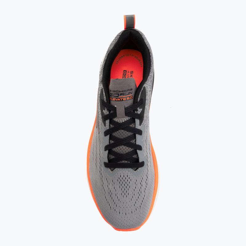 Кросівки для бігу чоловічі SKECHERS Go Run Elevate 2.0 Fluid Motion gray 5