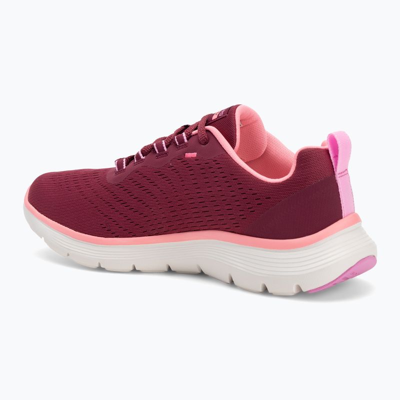 Кросівки жіночі SKECHERS Flex Appeal 5.0 New Path burgundy 3