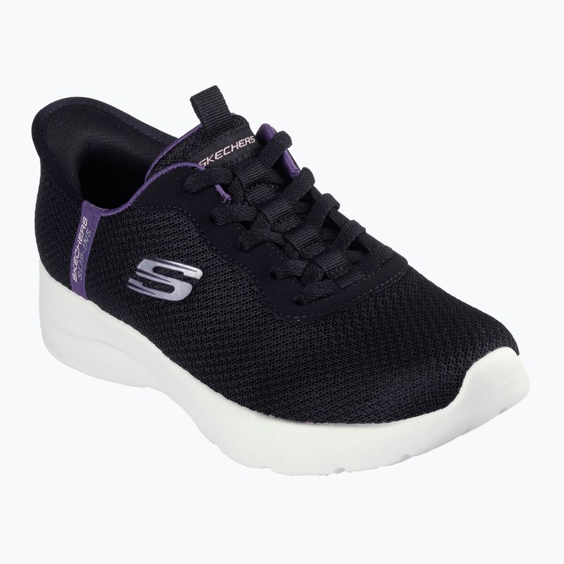 Жіночі кросівки SKECHERS Dynamight 2.0 Daily чорні/фіолетові 8