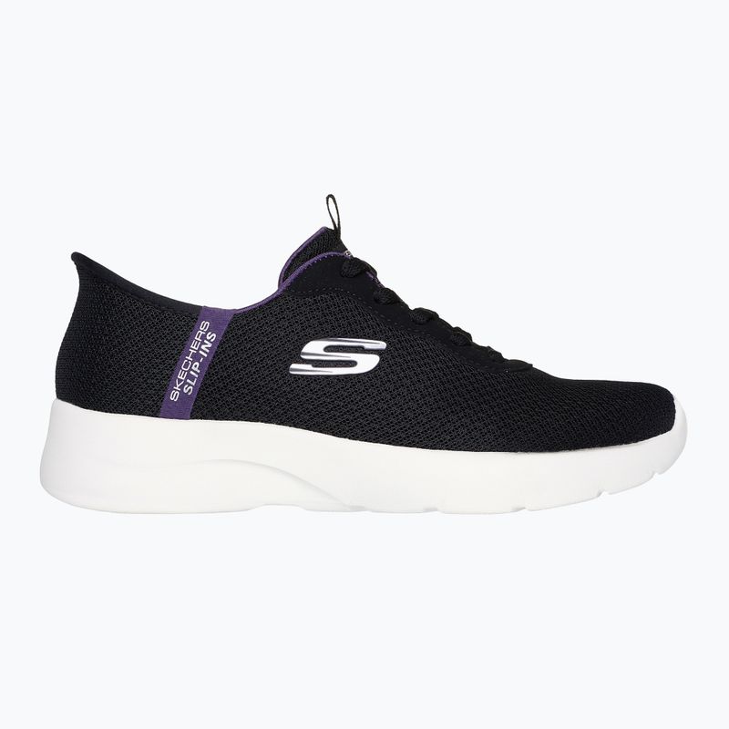 Жіночі кросівки SKECHERS Dynamight 2.0 Daily чорні/фіолетові 9