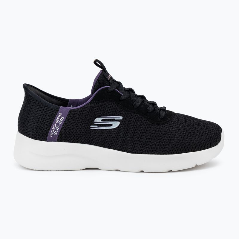Жіночі кросівки SKECHERS Dynamight 2.0 Daily чорні/фіолетові 2