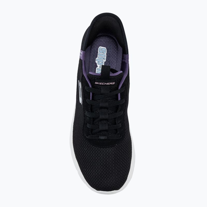 Жіночі кросівки SKECHERS Dynamight 2.0 Daily чорні/фіолетові 5