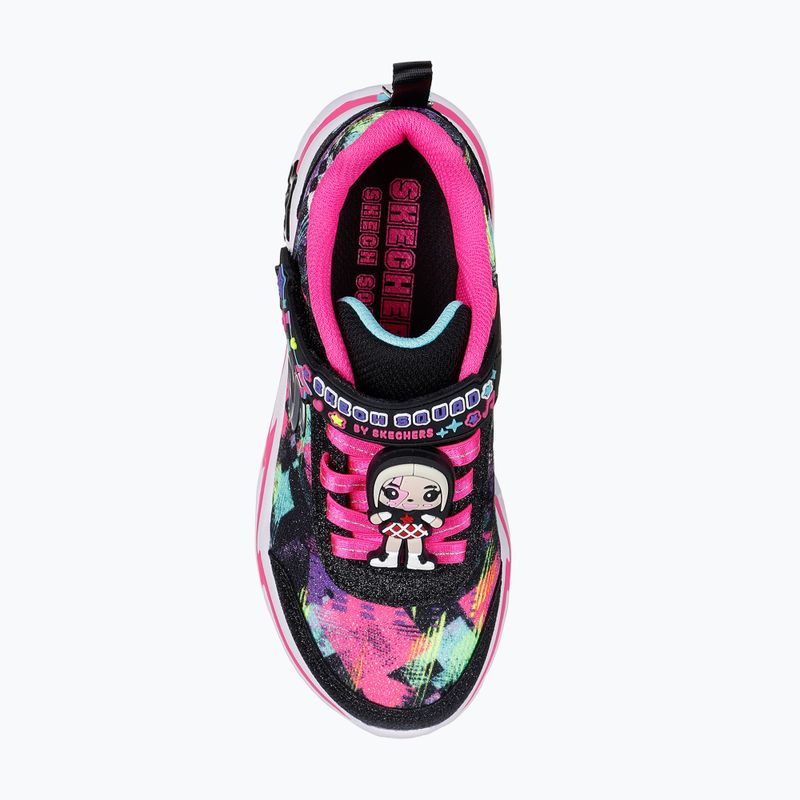 Кросівки дитячі Skechers Snuggle Sneaks Skech Squad black/multi 12