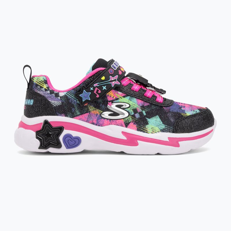 Кросівки дитячі Skechers Snuggle Sneaks Skech Squad black/multi 2