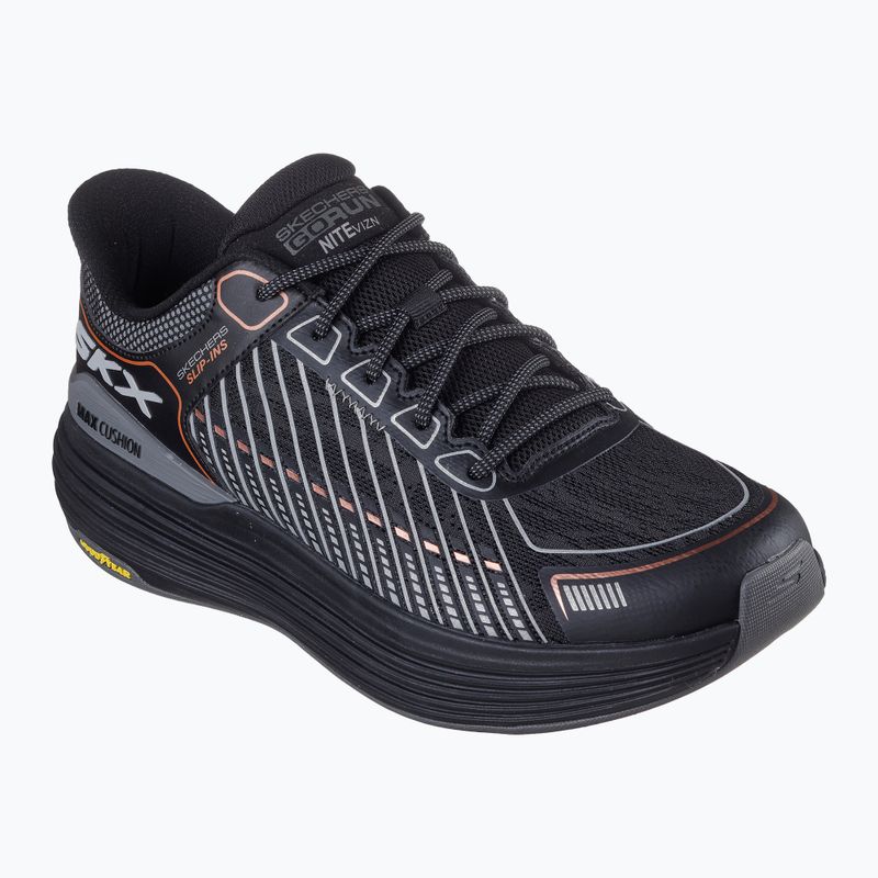 Чоловічі кросівки SKECHERS Max Cushioning Suspension Nitevizn чорні 8