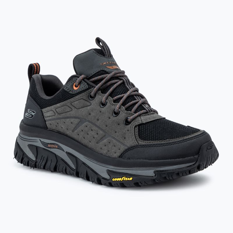 Чоловічі кросівки SKECHERS Arch Fit Road Walker Recon вугільно-чорні