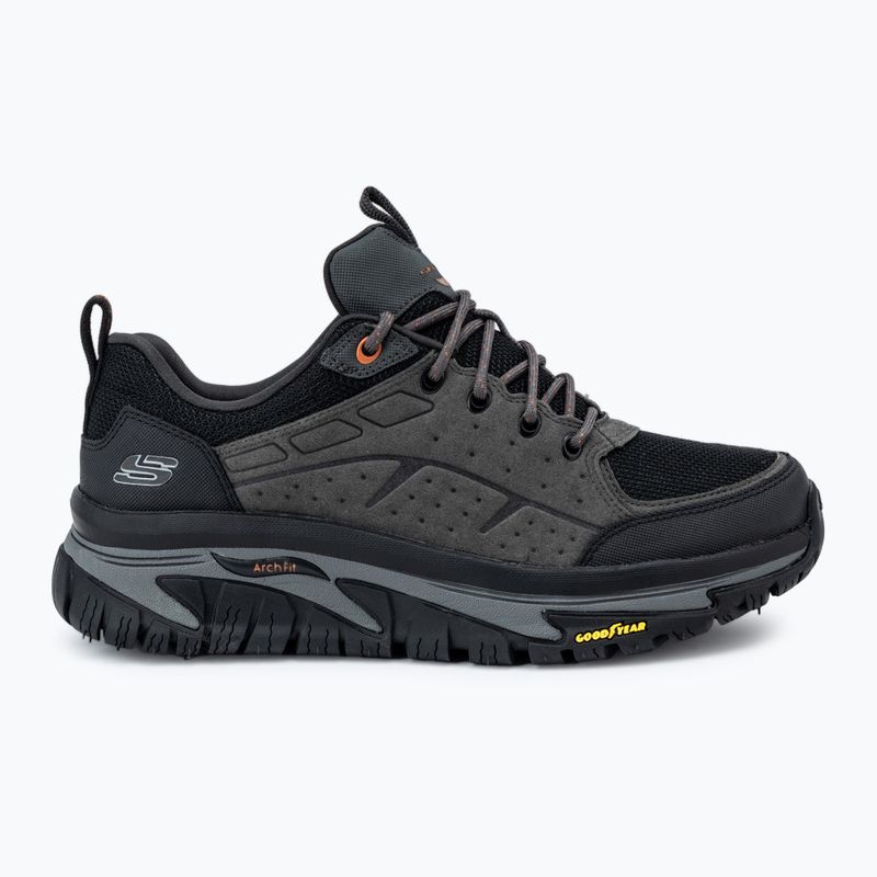 Чоловічі кросівки SKECHERS Arch Fit Road Walker Recon вугільно-чорні 2