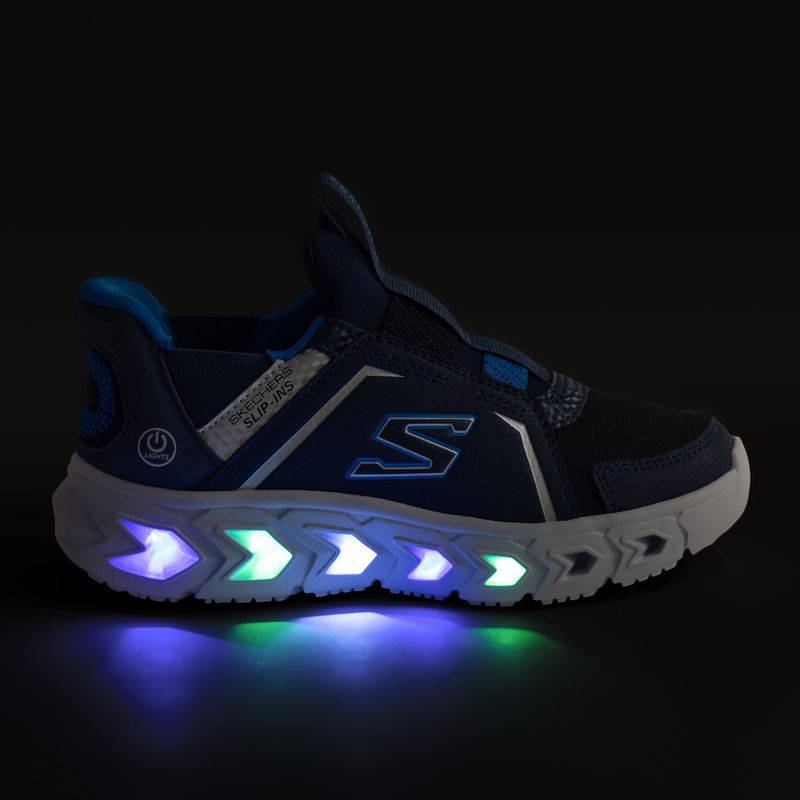Кросівки дитячі SKECHERS Slip-Ins Hypno-Flash 2.0 navy/black 8