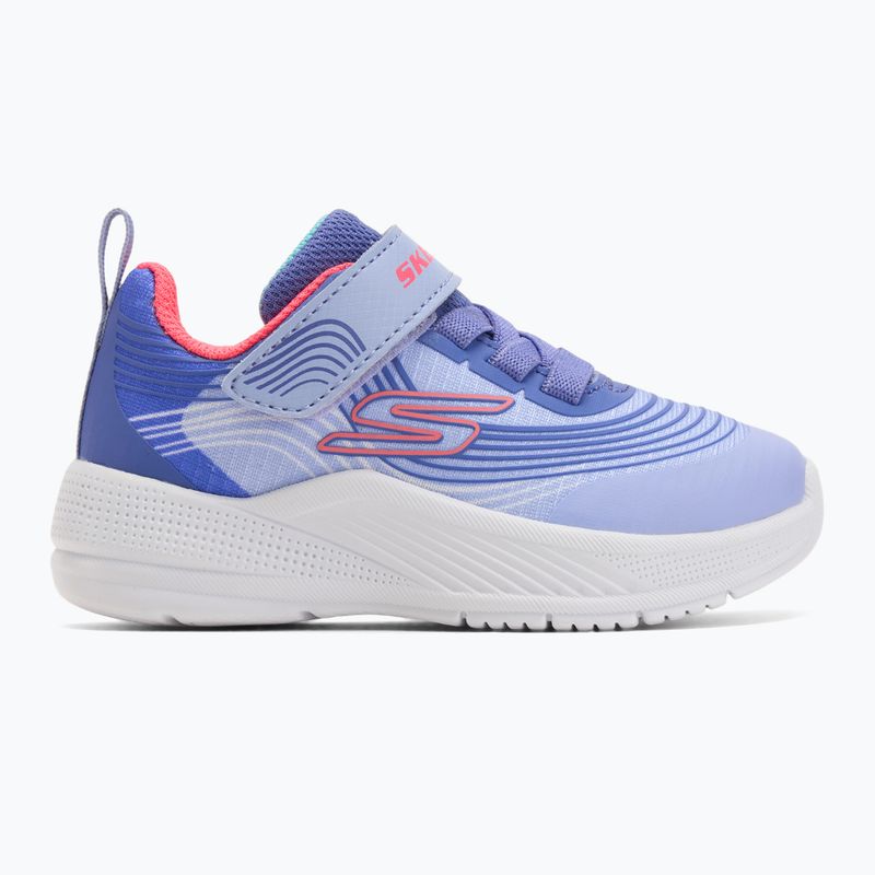 Кросівки дитячі SKECHERS Microspec Advance lavender/pink 2