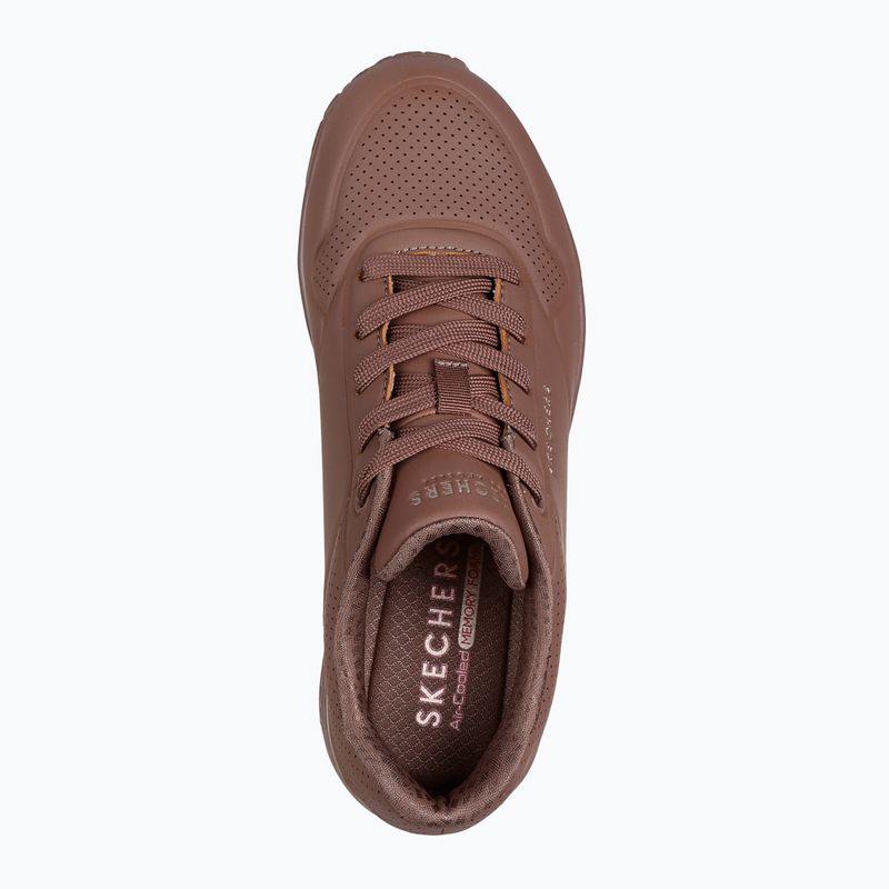 Кросівки жіночі SKECHERS Uno Stand On Air brown 3