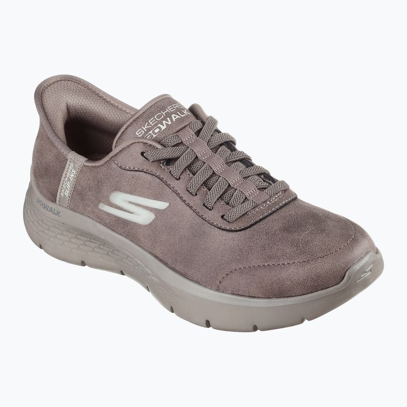 Жіночі туфлі SKECHERS Go Walk Flex Mali коричневі 8