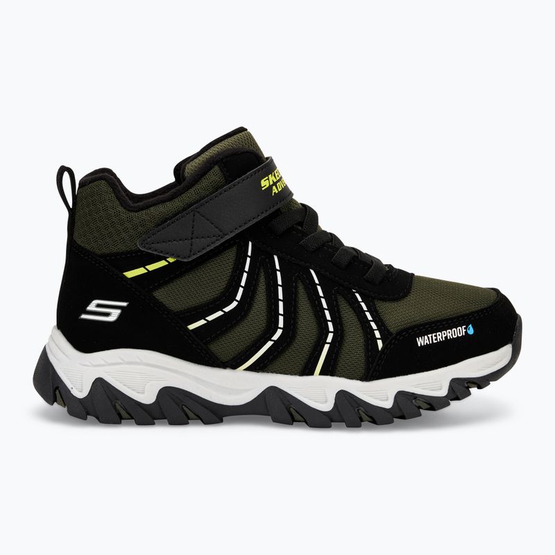 Дитячі черевики SKECHERS Rugged Ranger Storm Trail чорні/зелені 2