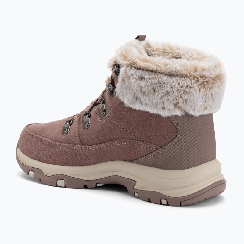 Кросівки жіночі Skechers Trego Snow Worries mauve 3