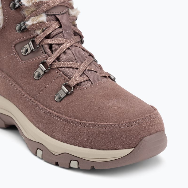 Кросівки жіночі Skechers Trego Snow Worries mauve 7