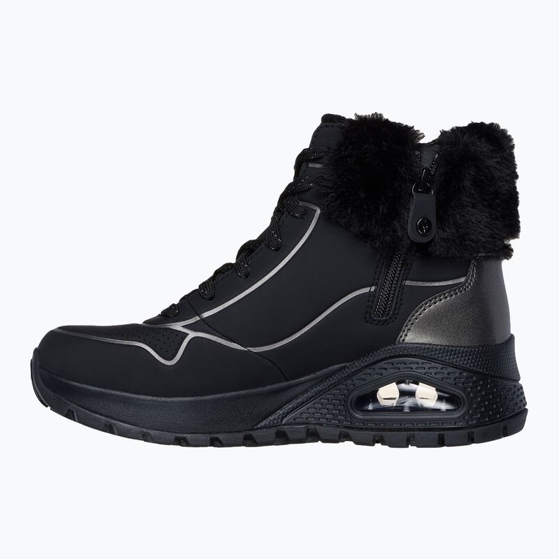 Кросівки жіночі SKECHERS Uno Rugged Fall Shimmer black/metallic 10