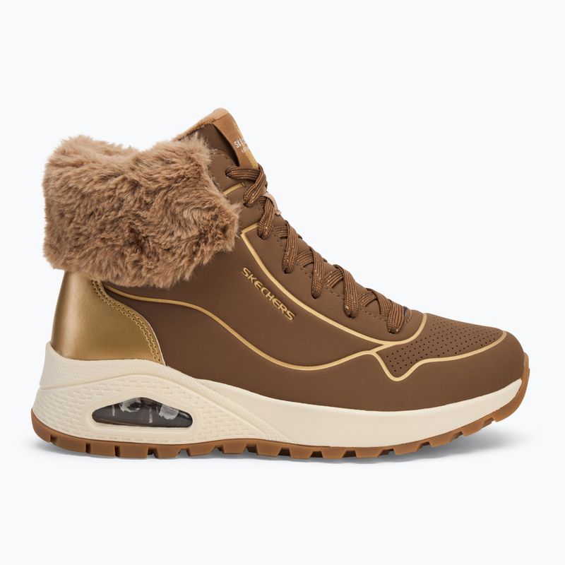 Кросівки жіночі SKECHERS Uno Rugged Fall Shimmer taupe/metallic 2