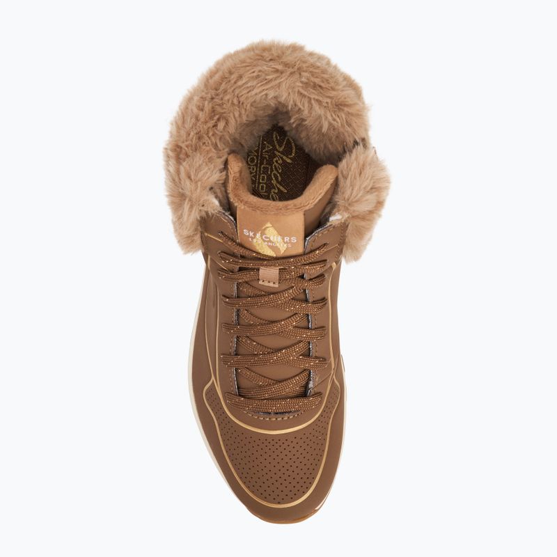 Кросівки жіночі SKECHERS Uno Rugged Fall Shimmer taupe/metallic 5