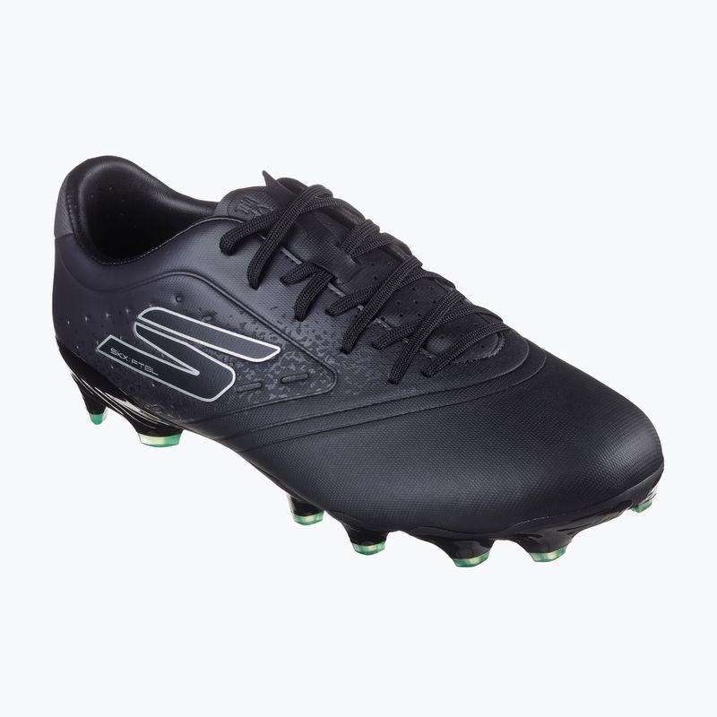 Кросівки футбольні чоловічі Skechers Razor Academy Gold 1.5 FG black/silver 8