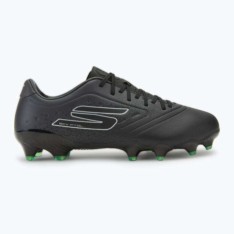 Кросівки футбольні чоловічі Skechers Razor Academy Gold 1.5 FG black/silver 2
