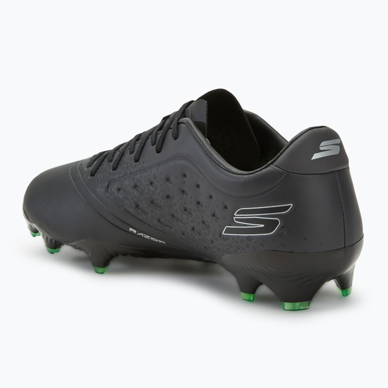 Кросівки футбольні чоловічі Skechers Razor Academy Gold 1.5 FG black/silver 3